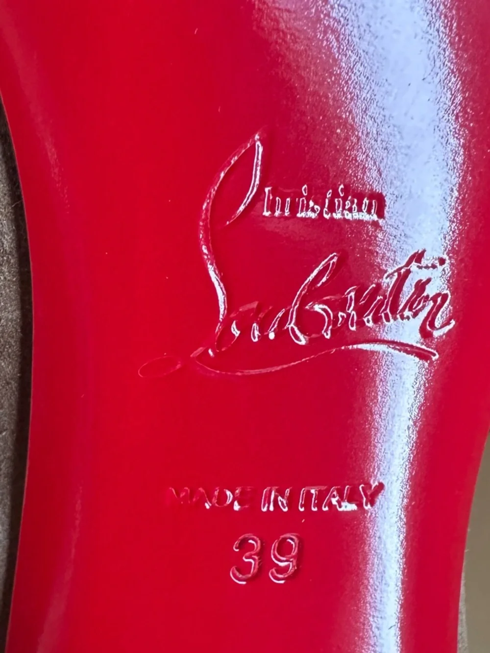 Christian Louboutin beautiful over